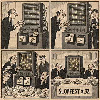 Slopfest #32 (1958): Walk, Talk, See, Write