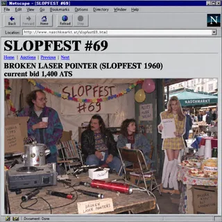 Slopfest #69 (1995): A Collector of Broken Laser Pointers